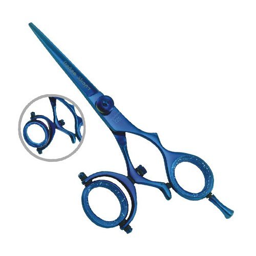 aaabix_blu_coat_sci_005.jpg Blue Coated Scissor / Shear - Image 1