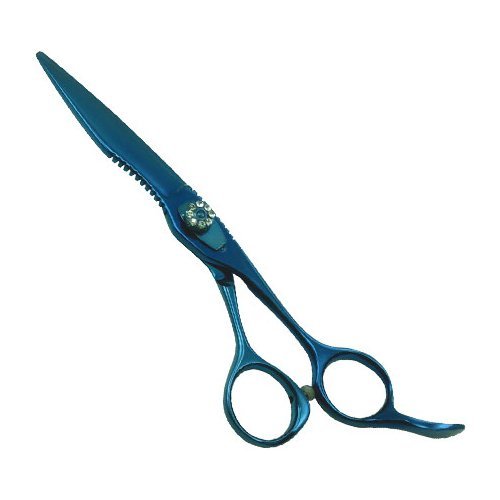 aaabix_blu_coat_sci_006.jpg Blue Coated Scissor / Shear - Image 1